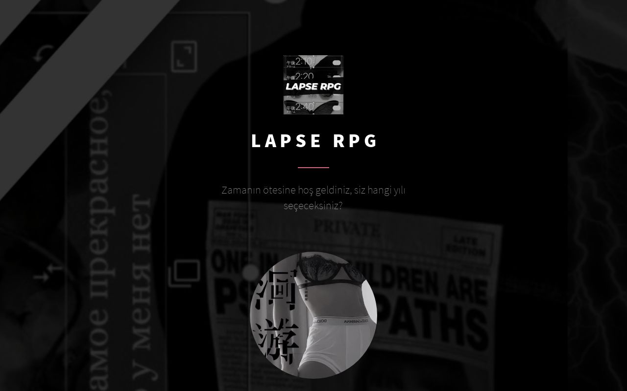 Carrd profile picture for @lapse